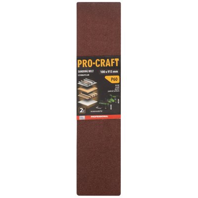 Стрічка шліфувальна Procraft LS100x915.60 (2 шт)
