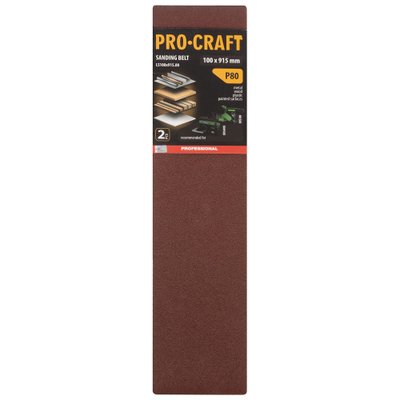 Стрічка шліфувальна Procraft LS100x915.80 (2 шт)