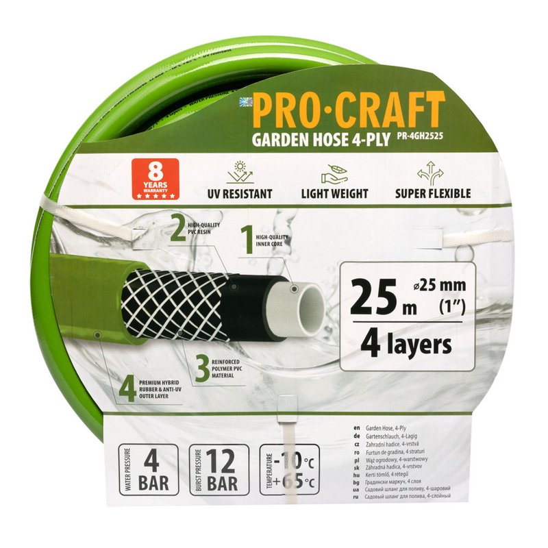 Шланг садовий Procraft PR-4GH2525 1" 25 м