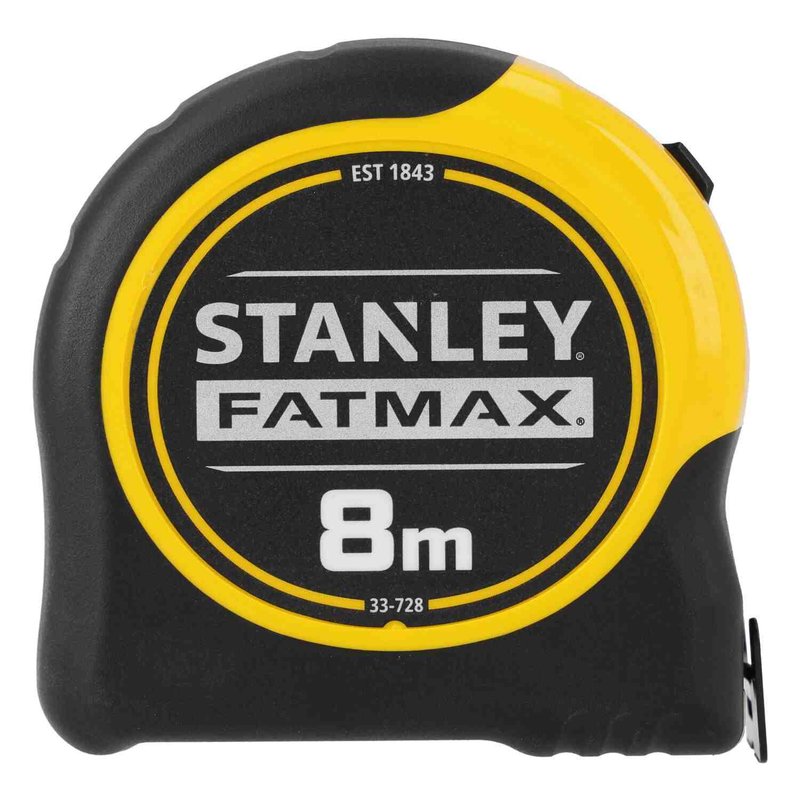 Рулетка вимірювальна FatMax Blade Armor довжина 8 м, ширина 32 мм в корпусі з АВС-пластика STANLEY 0-33-728