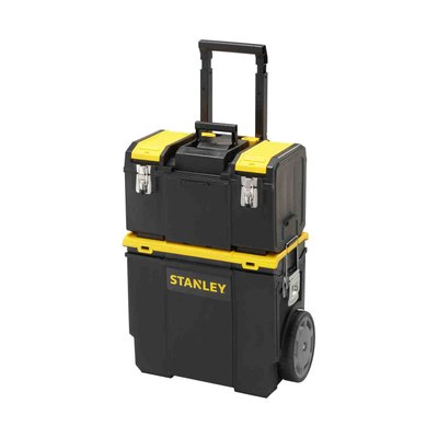 Ящик MOBILE WORKCENTER 3 в 1, розміри 475x284x630 мм, на колесах STANLEY 1-70-326