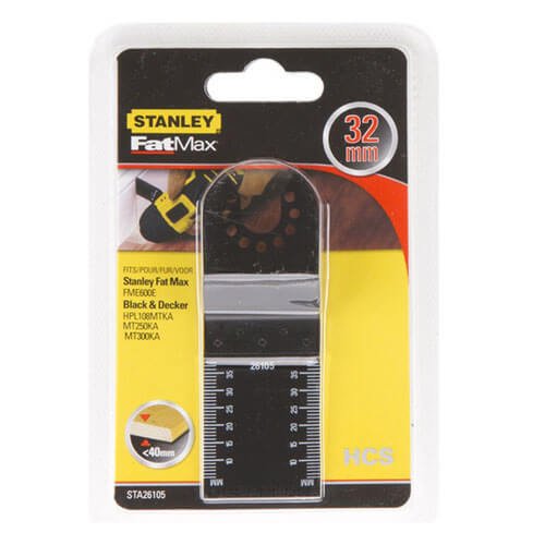 Занурювальне пильне полотно для деревини та пластику STANLEY STA26105